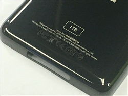 iPod Video 1TB Thin Black Rear Panel Back Cover