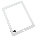 iPad 2 Front Panel Touch Screen Glass Digitizer White Replacement