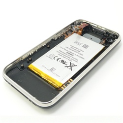 iPhone 3G Complete Rear Panel Back Cover Assembly White 16GB