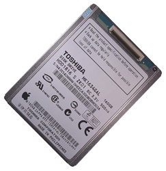 iPod 6th Gen Classic 160GB Hard Drive MK1634GAL Toshiba