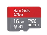 SanDisk Ultra 16GB A1 Micro SDHC Card UHS-I C10 SDSQUAR-016G-GN6MN
