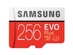 Samsung EVO Plus 256GB A1 Micro SDXC Card UHS-I C10 MB-MC256GA/AM