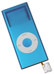 iPod Nano 2nd Gen Shell Case Assembly Blue