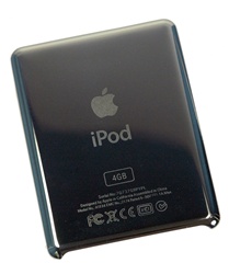 iPod Nano 3rd Gen 4GB Back Cover Panel