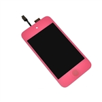iPod Touch 4th Gen 4 4G Front Glass Panel Digitizer LCD Screen Assembly Hot Pink with Home Button