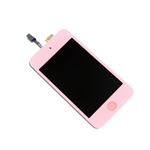 iPod Touch 4th Gen 4 4G Front Glass Panel Digitizer LCD Screen Assembly Pink with Home Button