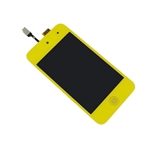 iPod Touch 4th Gen 4 4G Front Glass Panel Digitizer LCD Screen Assembly Yellow with Home Button