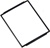 iPod Nano 4th Gen LCD Front Glass Panel