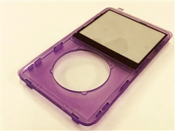iPod Video 5th 5.5 Gen Front Cover Panel Purple Transparent