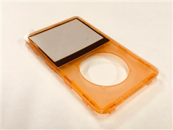 iPod Video 5th 5.5 Gen Front Cover Panel Orange Transparent