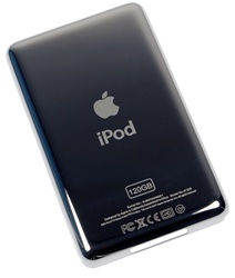iPod Classic 120GB Rear Panel Back Cover