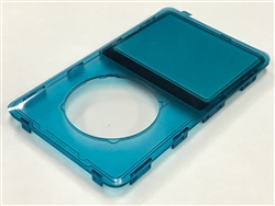 iPod Classic 6th 6.5 7th Gen Front Cover Panel Face Plate Blue Transparent