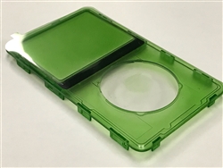 iPod Classic 6th 6.5 7th Gen Front Cover Panel Face Plate Green Transparent