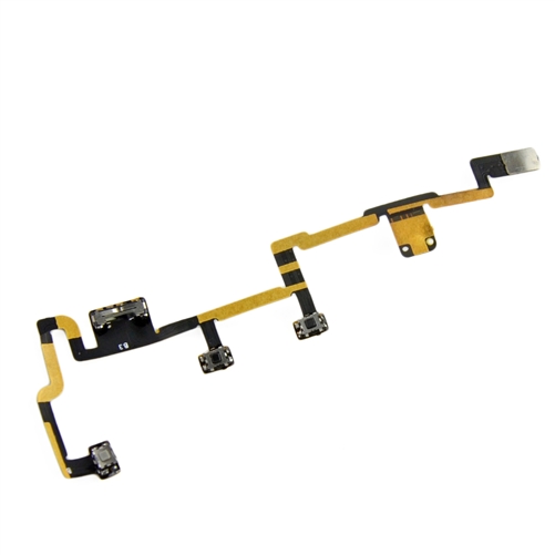 For iPad Air 2 6th Generation Power On Off Volume Button Microphone Flex Cable 