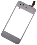 iPhone 3G Full Front Panel Glass Digitizer Assembly in White