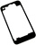 iPhone 4S Rear Panel Back Cover Housing Transparent