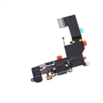 iPhone 5S Lightning Dock Port Charging Connector & Headphone Jack Cable Black