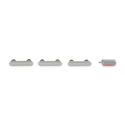 iPhone 7 Case Button Set Silver
